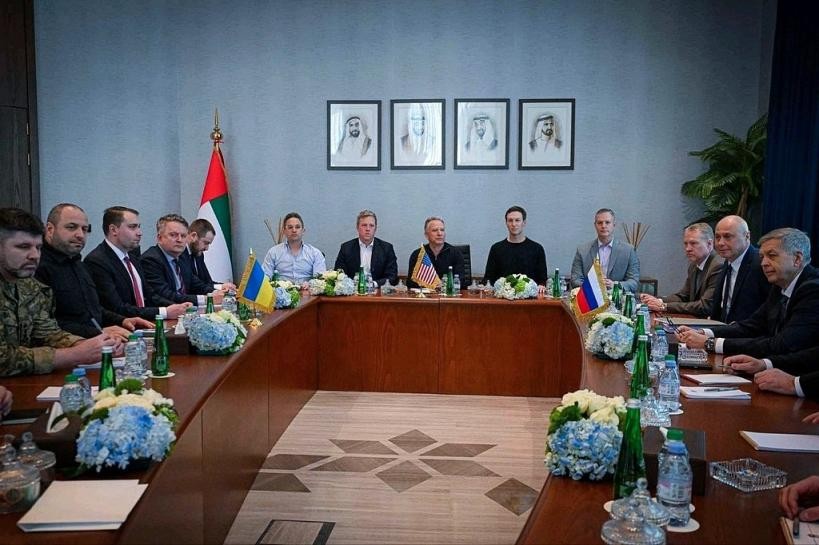 乌美俄三方开始第二天会谈