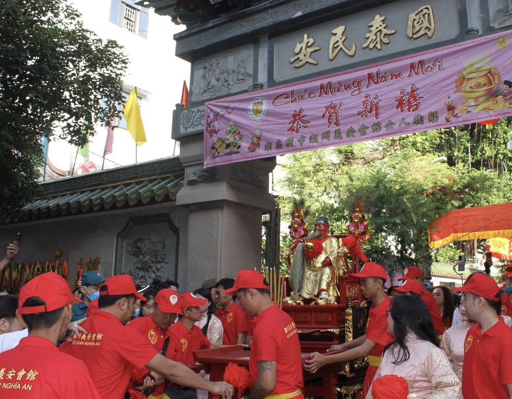 今年正月十三义安会馆将举行关圣帝君圣驾巡游。