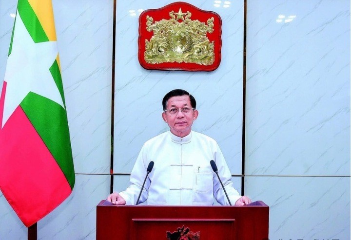 缅甸新任总统敏昂莱