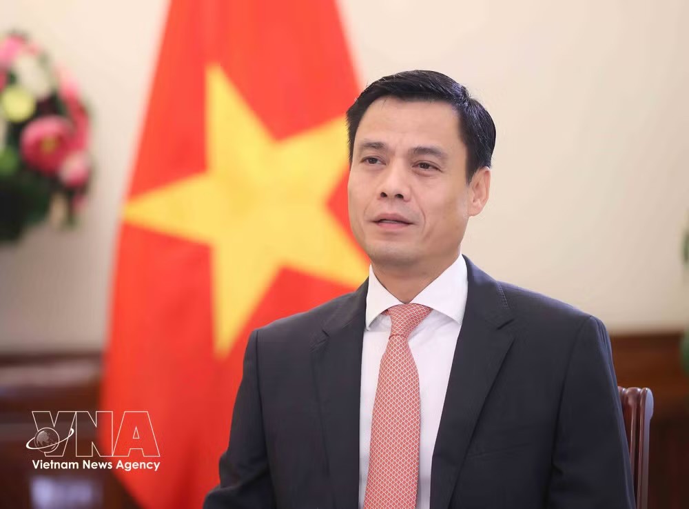 越南外交部副部长邓黄江。图自越通社