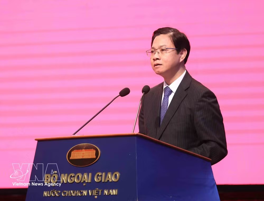 越南外交部副部长吴黎文 图自越通社