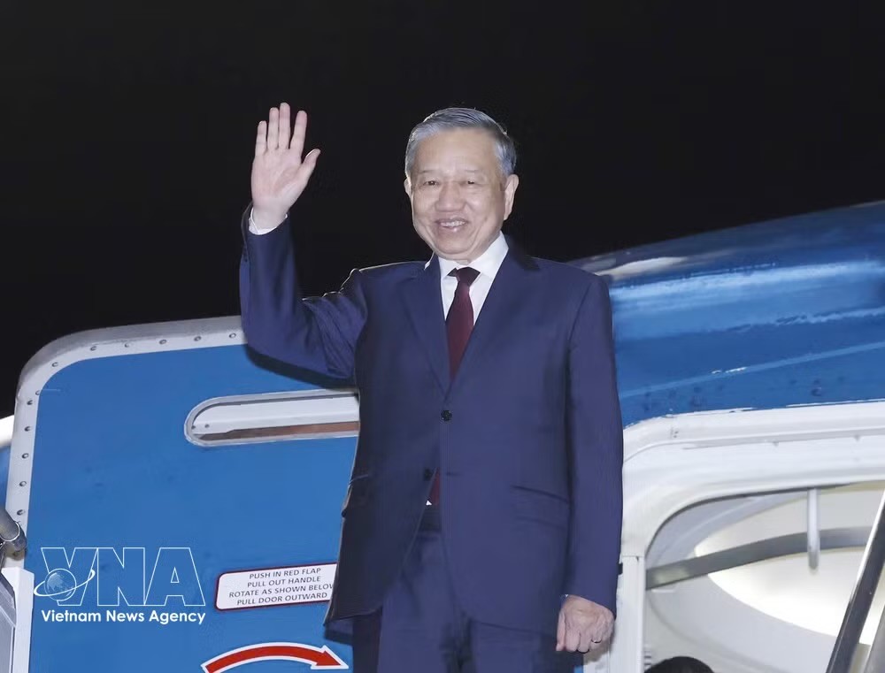 越南党中央总书记、国家主席苏林圆满结束对新西兰的国事访问。图自越通社