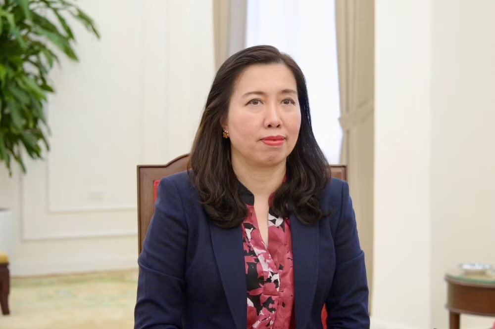 越南外交部副部长黎氏秋姮。