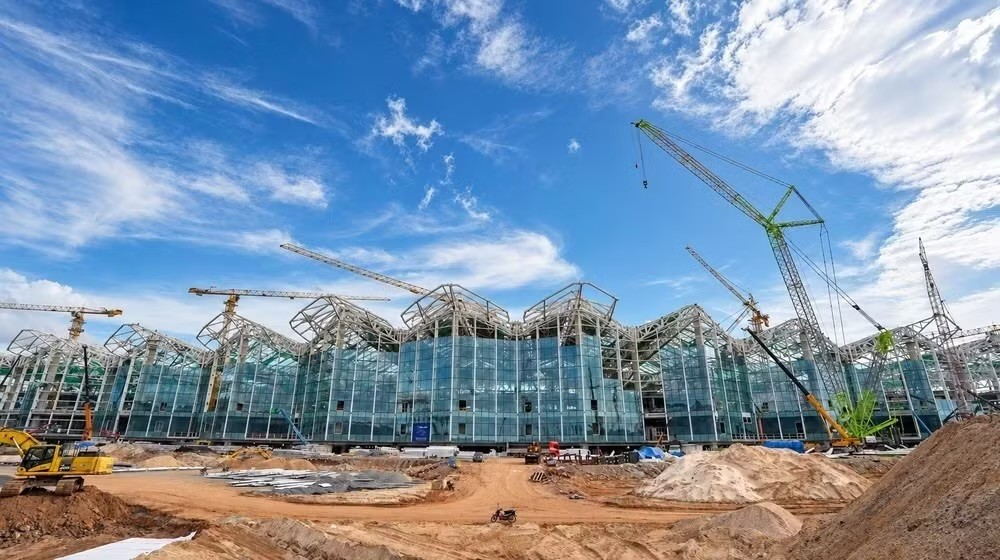 安江省富国国际机场扩建项目按计划将于2027年4月完工并投入运营。图自Vietnam+