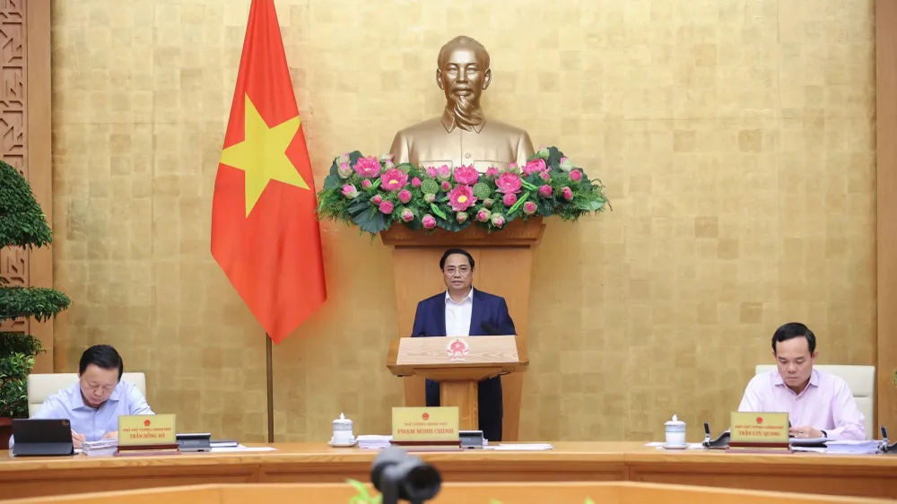 Thủ tướng chủ trì phiên họp Chính phủ thường kỳ tháng 3 và Hội nghị trực tuyến với địa phương.jpg