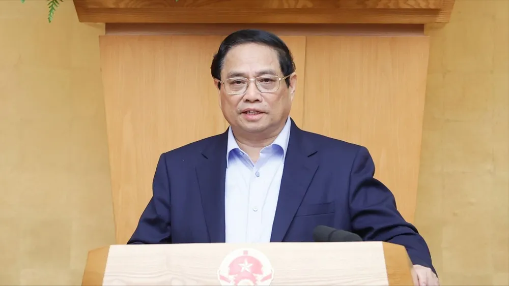 Thủ tướng Phạm Minh Chính chủ trì và phát biểu tại phiên họp Chính phủ thường kỳ.jpg