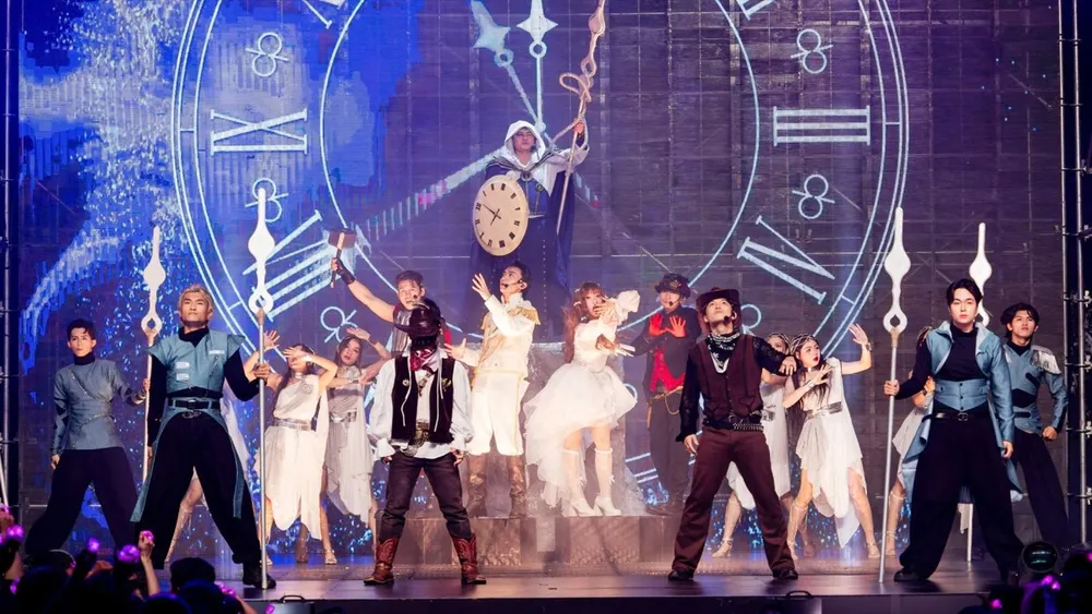 Một tiết mục trong chương trình "Anh trai vượt ngàn chông gai"