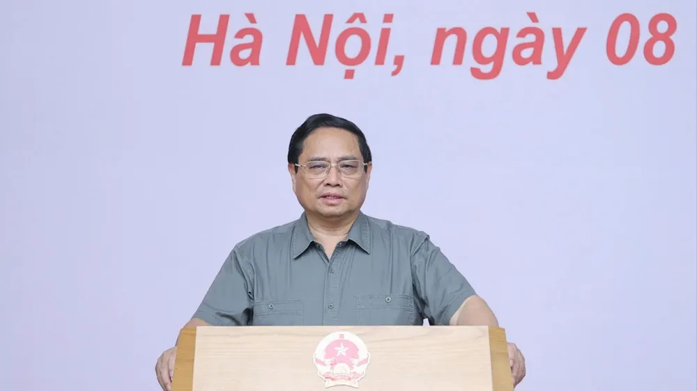 Thủ tướng Phạm Minh Chính chủ trì hội nghị sáng 8-9