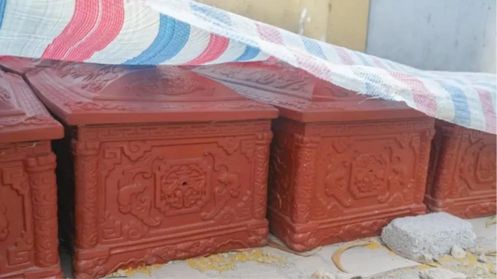 Hà Nội: Di dời các bộ hài cốt ở phố Tây Sơn