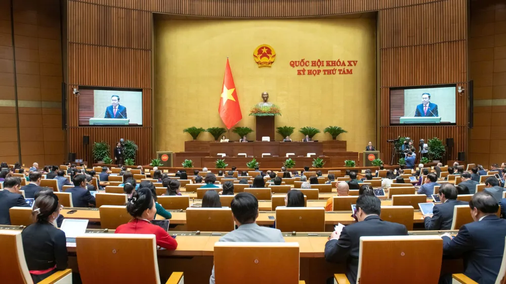 Toàn cảnh một kỳ họp của Quốc hội