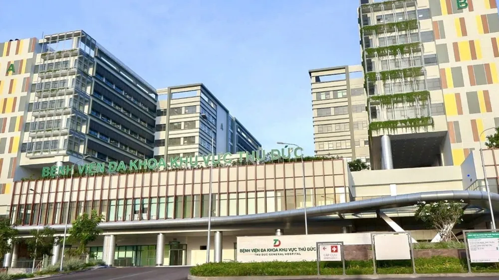 Cơ sở mới khang trang, hiện đại đạt chuẩn quốc tế của Bệnh viện Đa khoa khu vực Thủ Đức sẽ trở thành bệnh viện đa khoa chuyên sâu thuộc Cụm y tế Thủ Đức