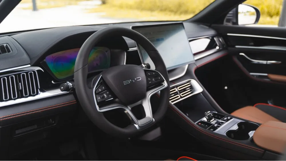 Sealion 6 được tích hợp hệ thống giải trí thông minh