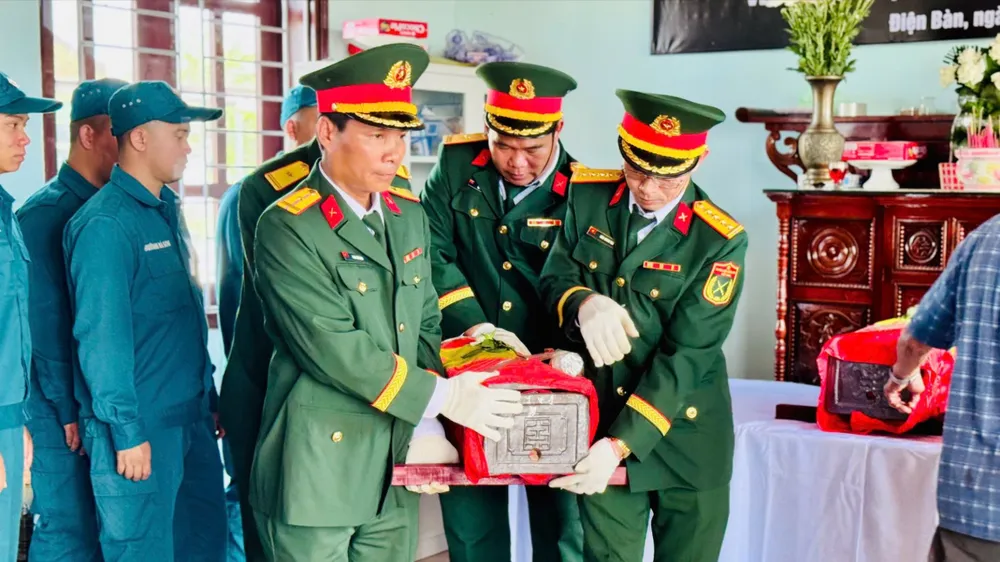 Sau 56 năm hy sinh, hài cốt của 3 chiến sĩ đặc công được tìm thấy