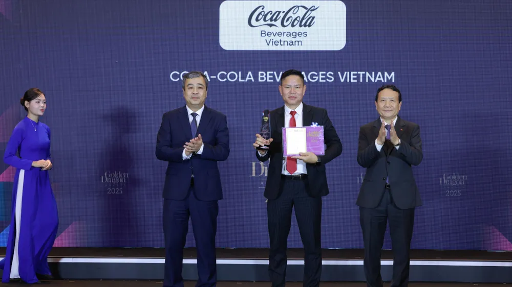 Công ty Coca-Cola Việt Nam là 1 trong 10 “Doanh nghiệp bền vững hàng đầu Việt Nam”