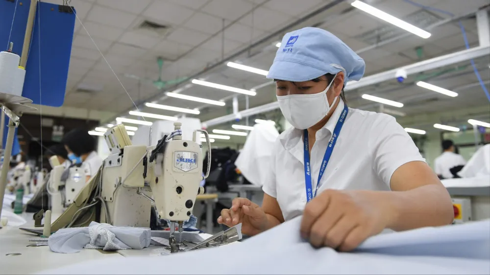 Dệt may Việt Nam xuất khẩu vẫn tăng trưởng mạnh. Ảnh minh họa: VINATEX