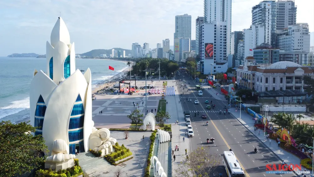 Một góc TP Nha Trang, tỉnh Khánh Hòa. Ảnh: HIẾU GIANG