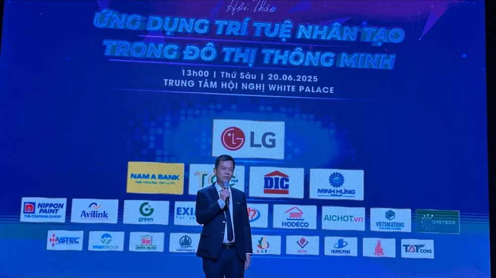 Ông Nguyễn Quốc Bảo, Chủ tịch Câu lạc bộ Bất động sản TPHCM chia sẻ trong buổi hội thảo. Ảnh: THANH HIỀN