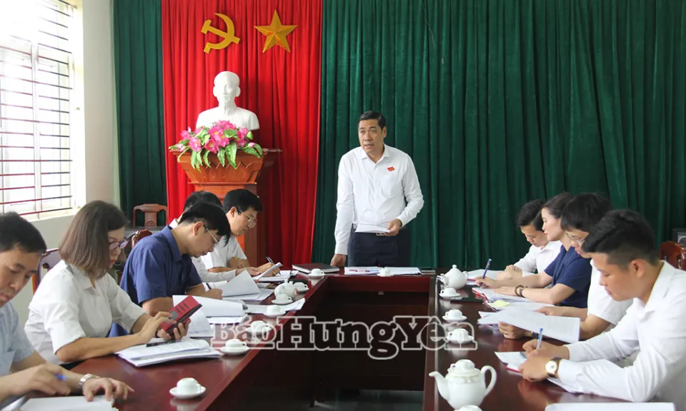 Diễn tập Hội nghị Ban Thường vụ Đảng ủy phường Sơn Nam mới