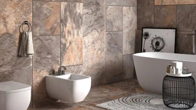 Gạch ốp lát Ấn Độ tại thị trường Việt Nam. Ảnh minh họa