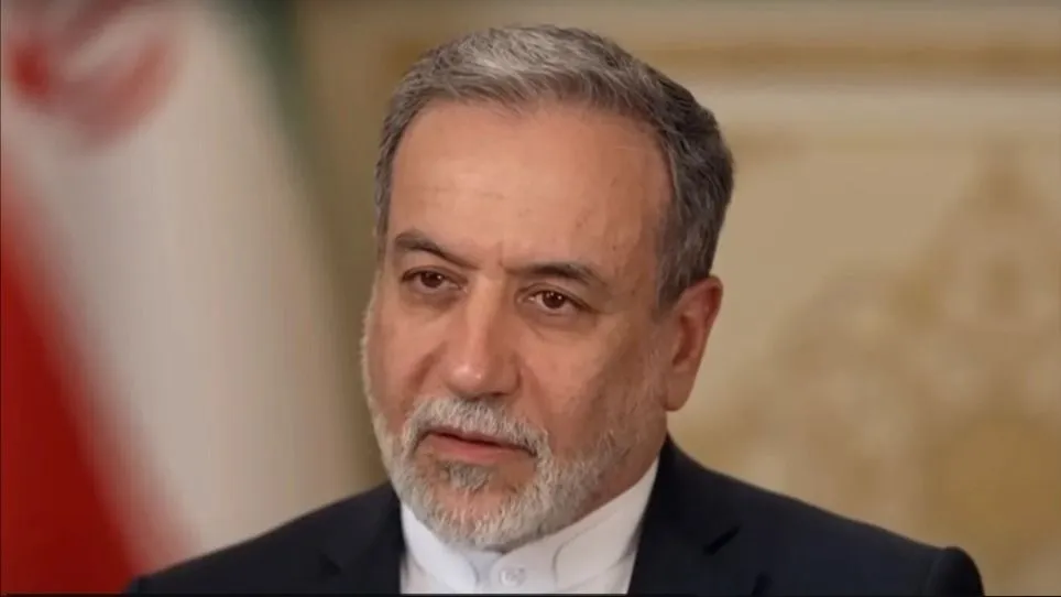 Ngoại trưởng Iran Abbas Araghchi trả lời phỏng vấn CBS News. Ảnh: CBS NEWS