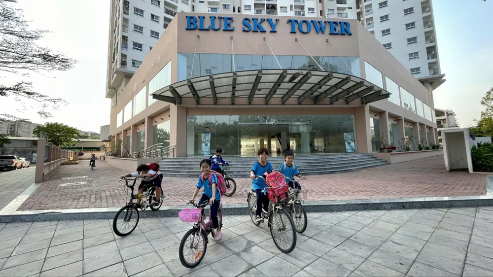 Khu nhà ở xã hội ở TPHCM. Ảnh: HOÀNG HÙNG