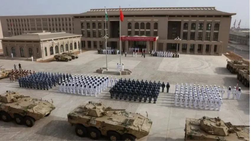 Căn cứ quân sự ở nước ngoài đầu tiên của Trung Quốc được mở vào năm 2017 tại Djibouti. Ảnh: AFP