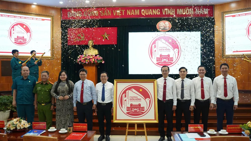 Phường Diên Hồng công bố biểu trưng chính thức 