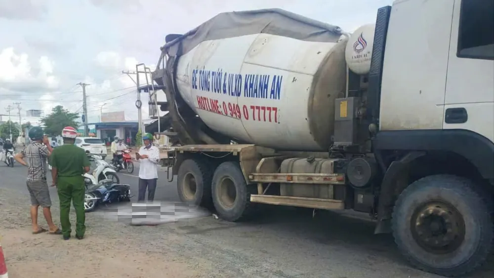 Hiện trường vụ tai nạn giao thông