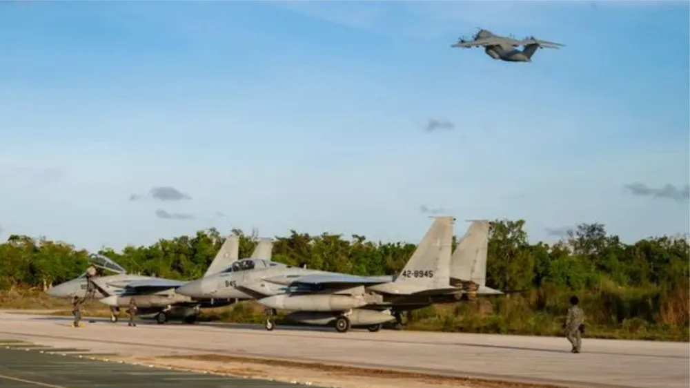 Máy bay F-15 của Nhật Bản thường xuyên tham gia các đợt triển khai quốc tế. Ảnh: janes.com