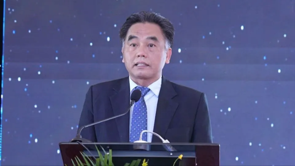 Đồng chí Nguyễn Lộc Hà, Phó Chủ tịch UBND TPHCM phát biểu tại sự kiện