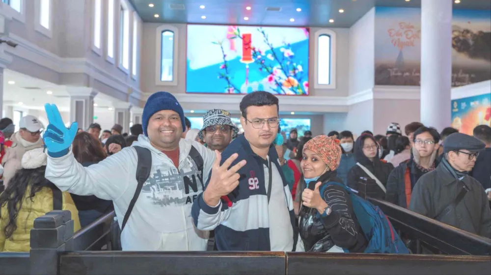 Sapa (Lào Cai) là một trong những điểm thu hút du khách trong dịp nghỉ lễ này