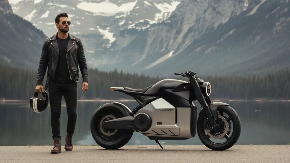 Một trong những mẫu xe điện mà VinFast vừa công bố.