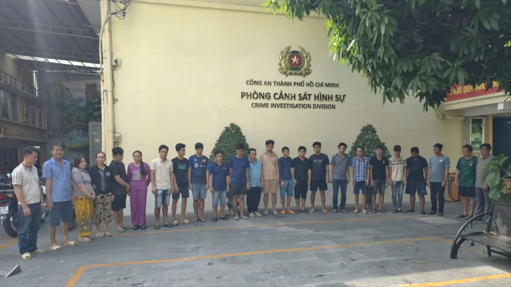 Công an TPHCM khởi tố, bắt giam 24 đối tượng để điều tra