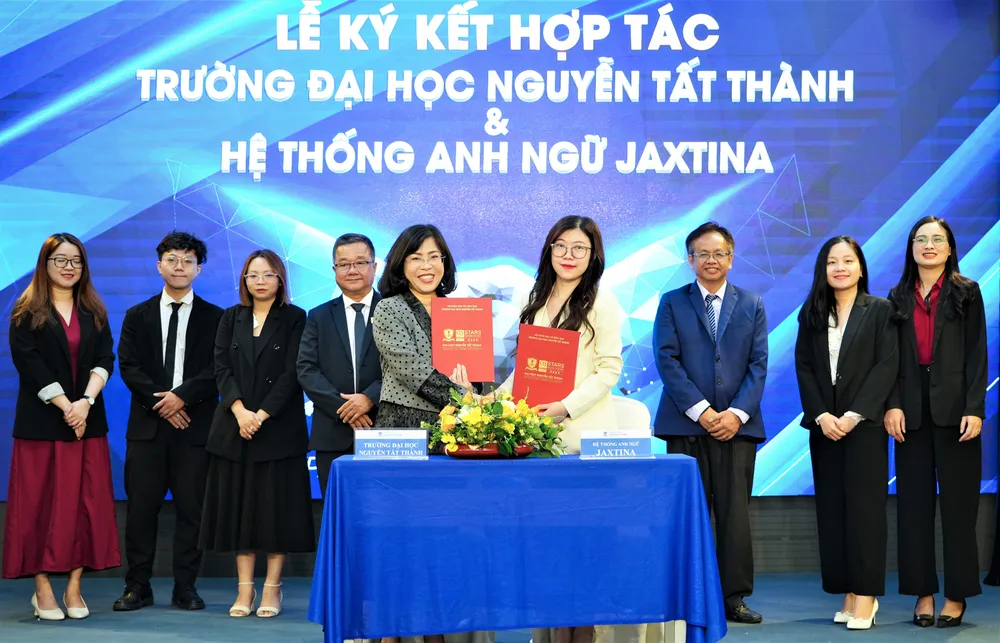 Trường ĐH Nguyễn Tất Thành ký kết hợp tác với 4 đối tác .jpg