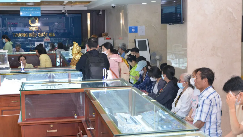 Giá vàng trong nước phục hồi nhẹ