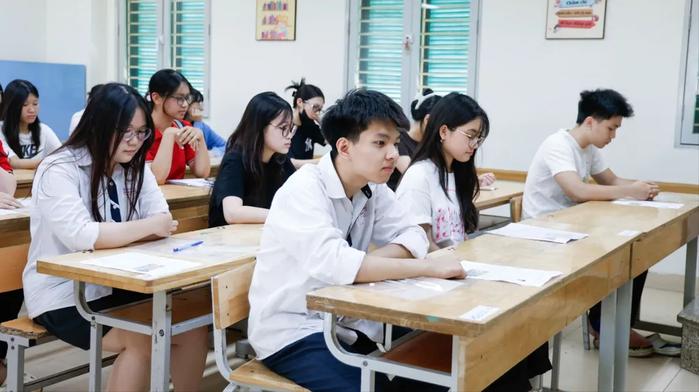 Thí sinh dự thi tốt nghiệp THPT năm 2026