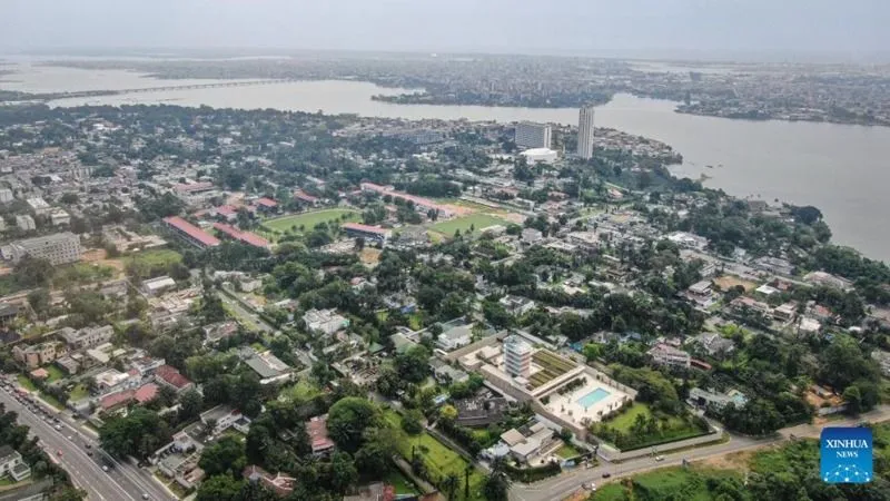 Thành phố Abidjan (Bờ Biển Ngà) (ẢNH: XINHUA)