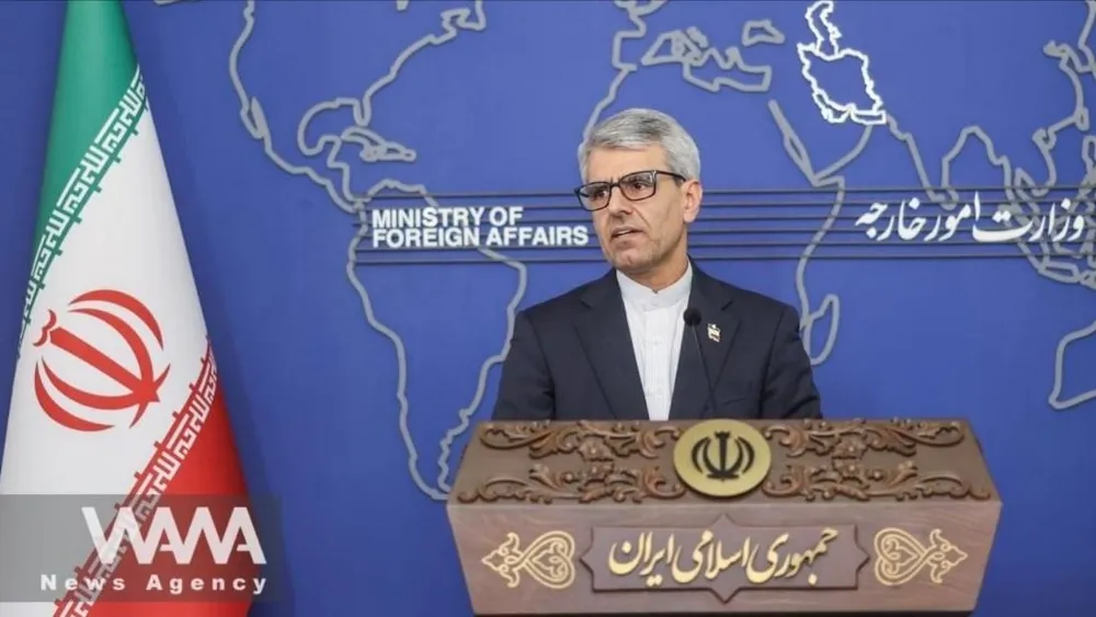 Người phát ngôn Bộ Ngoại giao Iran Esmaeil Baghaei. Ảnh: WANA