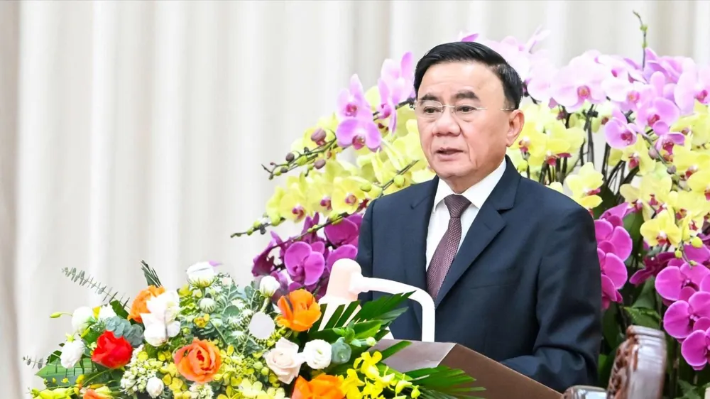 Thường trực Ban Bí thư Trần Cẩm Tú. Ảnh: ĐCSVN