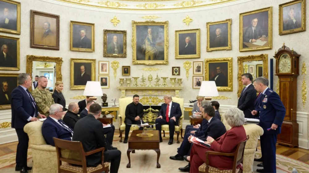 Tổng thống Volodymyr Zelensky gặp Tổng thống Donald Trump vào tháng 7-2026 tại Nhà Trắng. Ảnh: PRESIDENT OF UKRAINE 