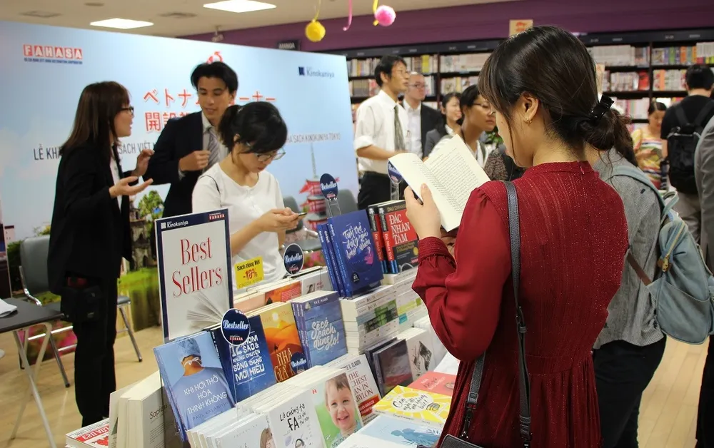 Lần đầu tiên có gian hàng sách Việt Nam tại Nhật Bản ảnh 3