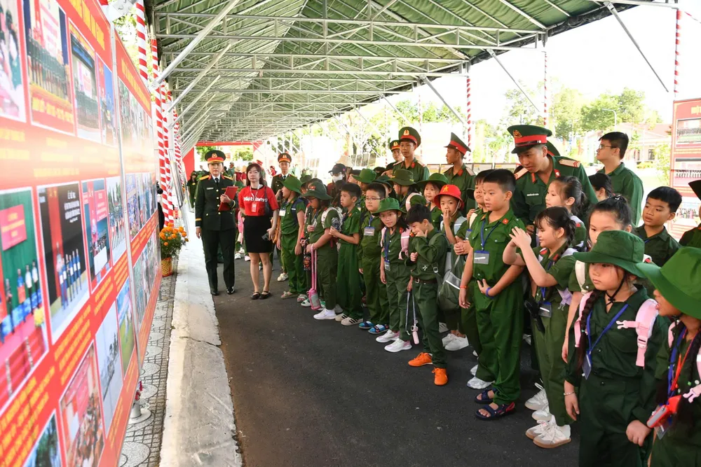 Buổi tham quan mang đến cho các em thiếu nhi những trải nghiệm thú vị