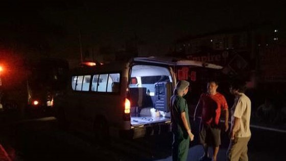 City leaders arrive in high-rise fire to direct firefighting task ảnh 3