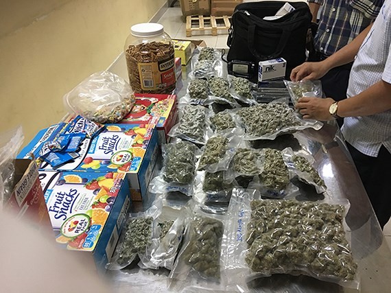 Four kilogram cannabis detected in Tan Son Nhat Airport