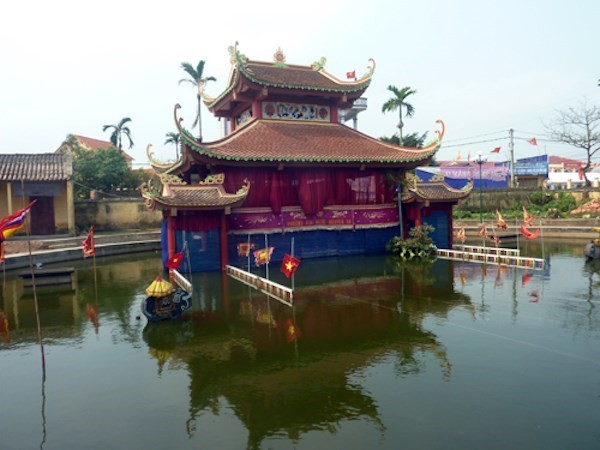 A venue for water puppetry (Source: VNA)