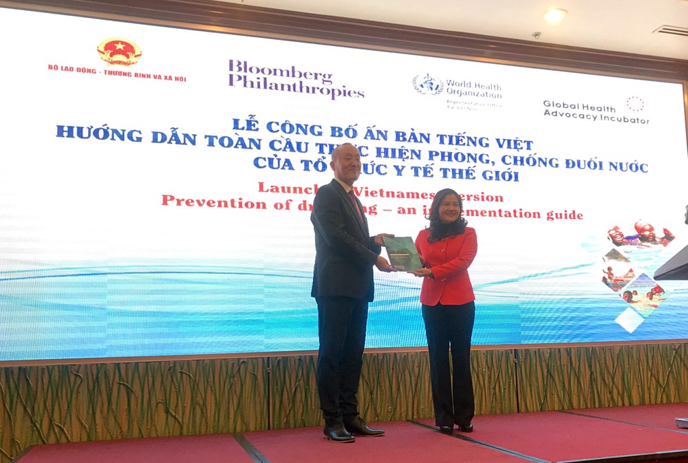 MOLISA, WHO launch drowning prevention guidelines