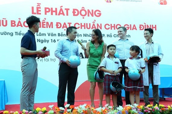 Launch meeting for project “Helmets for Families” takes place in primary school