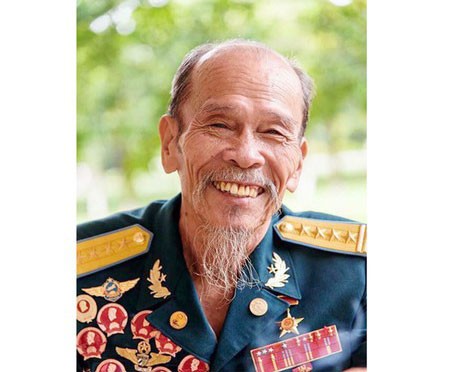 Vietnamese jet fighter ace Nguyen Van Bay (Photo: SGGP)