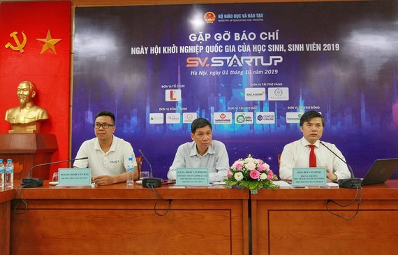At the press brief (Photo: SGGP)