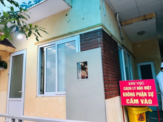 An isolation ward in Quang ha medical center in Vinh Phuc (Photo: SGGP)